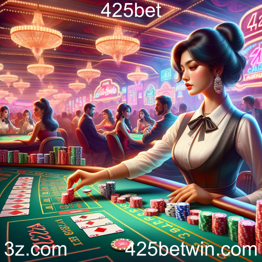 A Experiência do Dealer Ao Vivo na 425bet